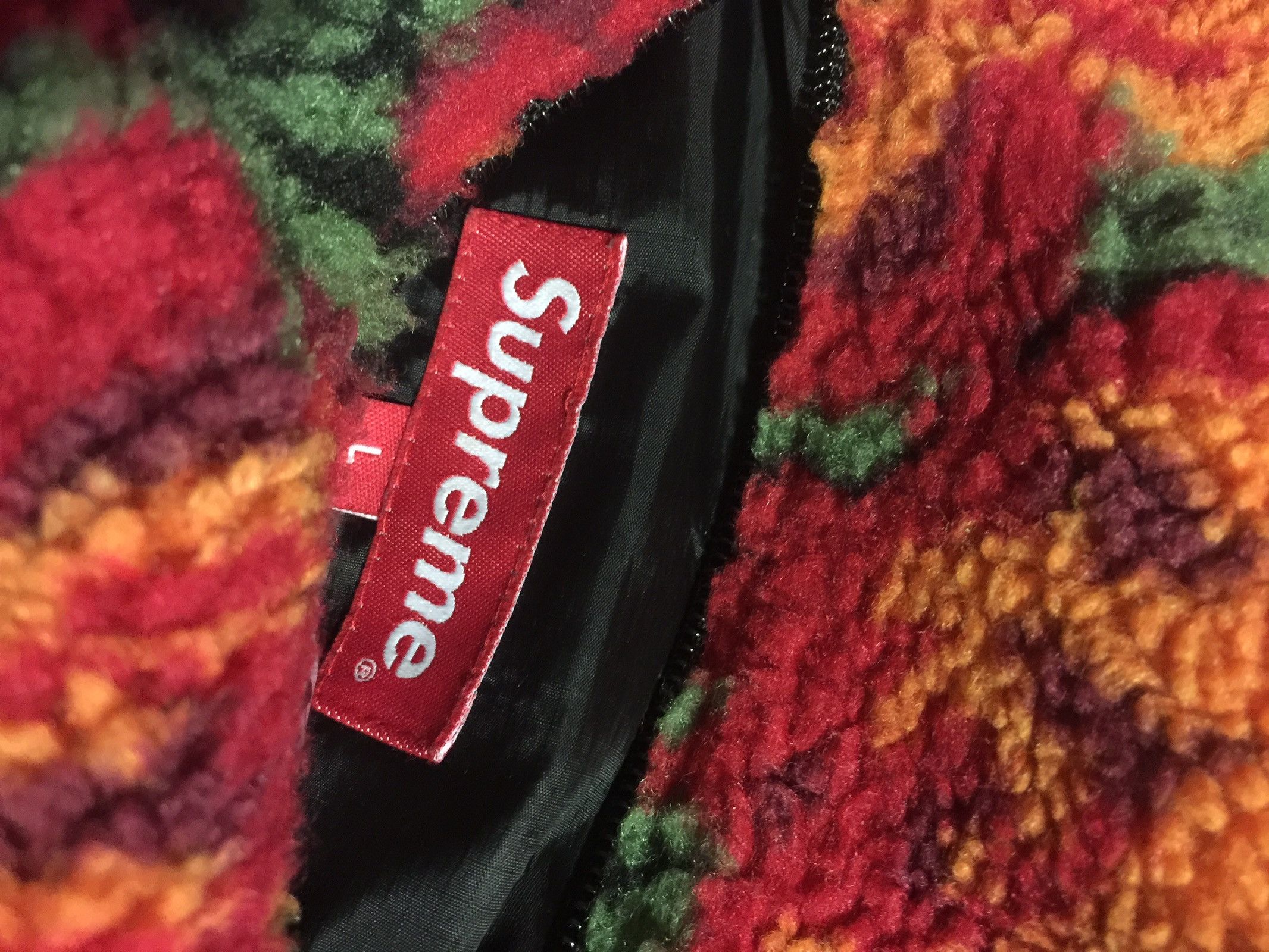 Supreme Supreme Rose Sherpa Reversible Jacket Size US L / EU 52-54 / 3 - 2 Thumbnail