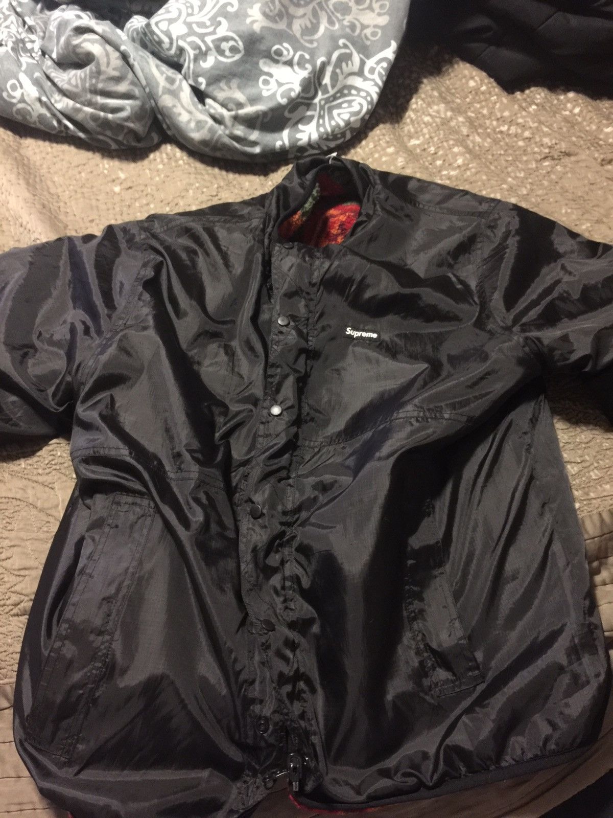 Supreme Supreme Rose Sherpa Reversible Jacket Size US L / EU 52-54 / 3 - 3 Thumbnail