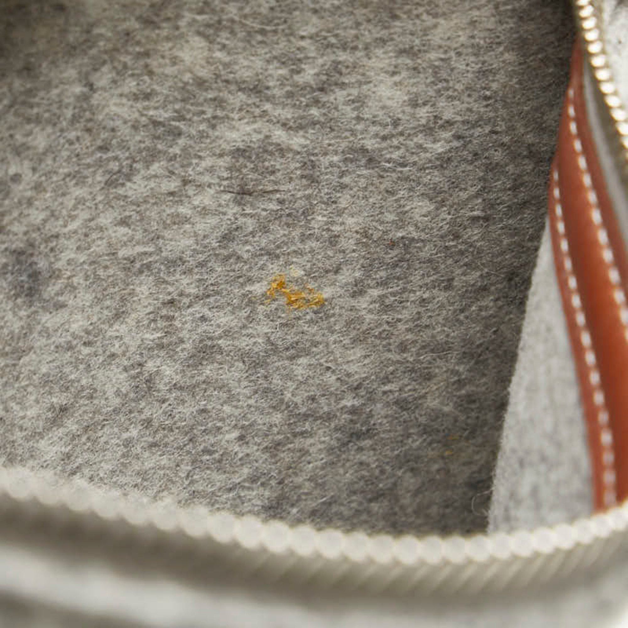 Hermes Hermes Sac Karimi MM Tote Bag Shoulder Grey Felt Calf Leather Women's HERMES Size ONE SIZE - 4 Thumbnail