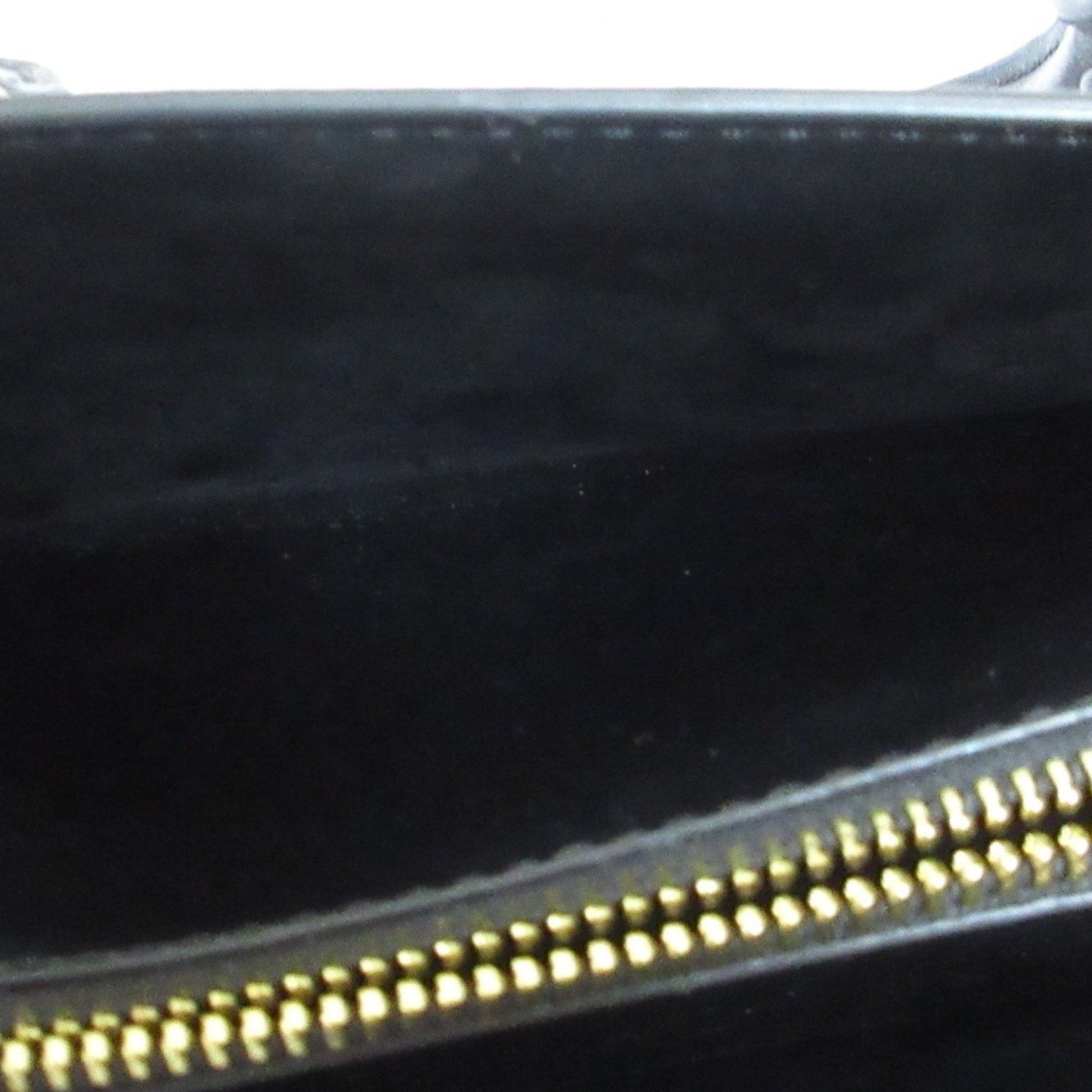 Michael Kors Michael Kors Sheila Small Center Zip Satchel 2WAY Handbag Shoulder Bag Black Gold Hardware Women's Size ONE SIZE - 9 Thumbnail