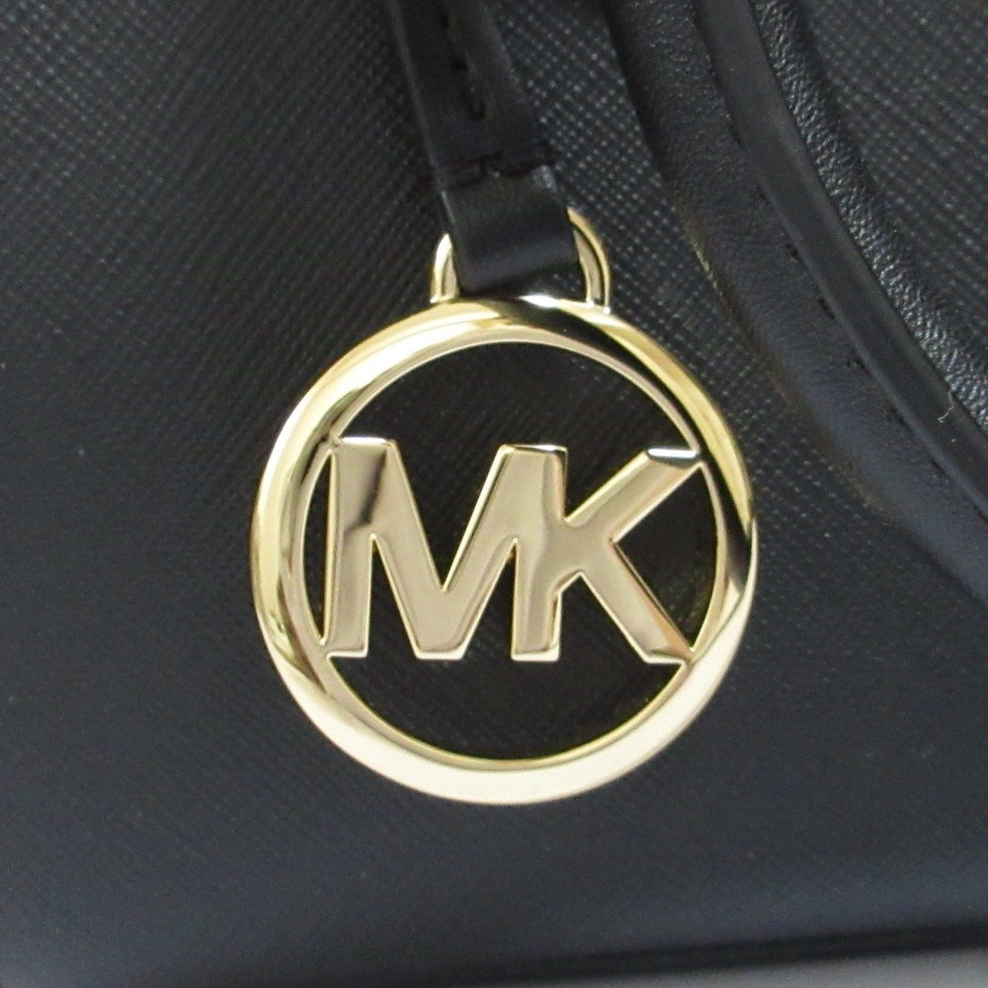 Michael Kors Michael Kors Sheila Small Center Zip Satchel 2WAY Handbag Shoulder Bag Black Gold Hardware Women's Size ONE SIZE - 13 Thumbnail