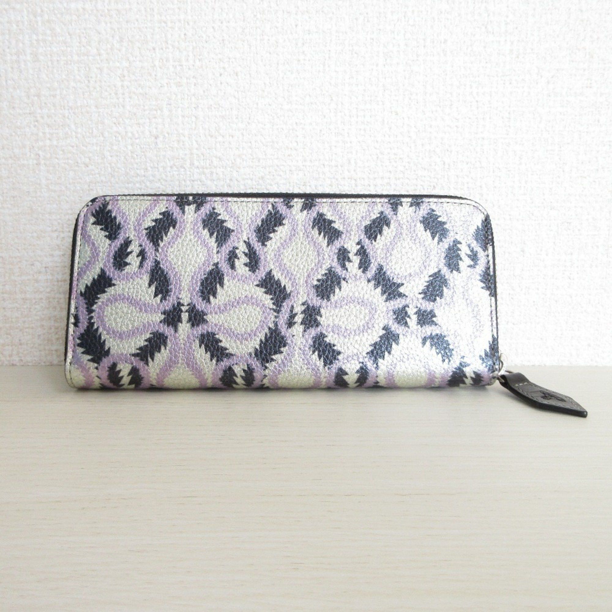 Vivienne Westwood Vivienne Westwood Squiggle Pattern Long Wallet Multicolor Women's Size ONE SIZE - 2 Thumbnail