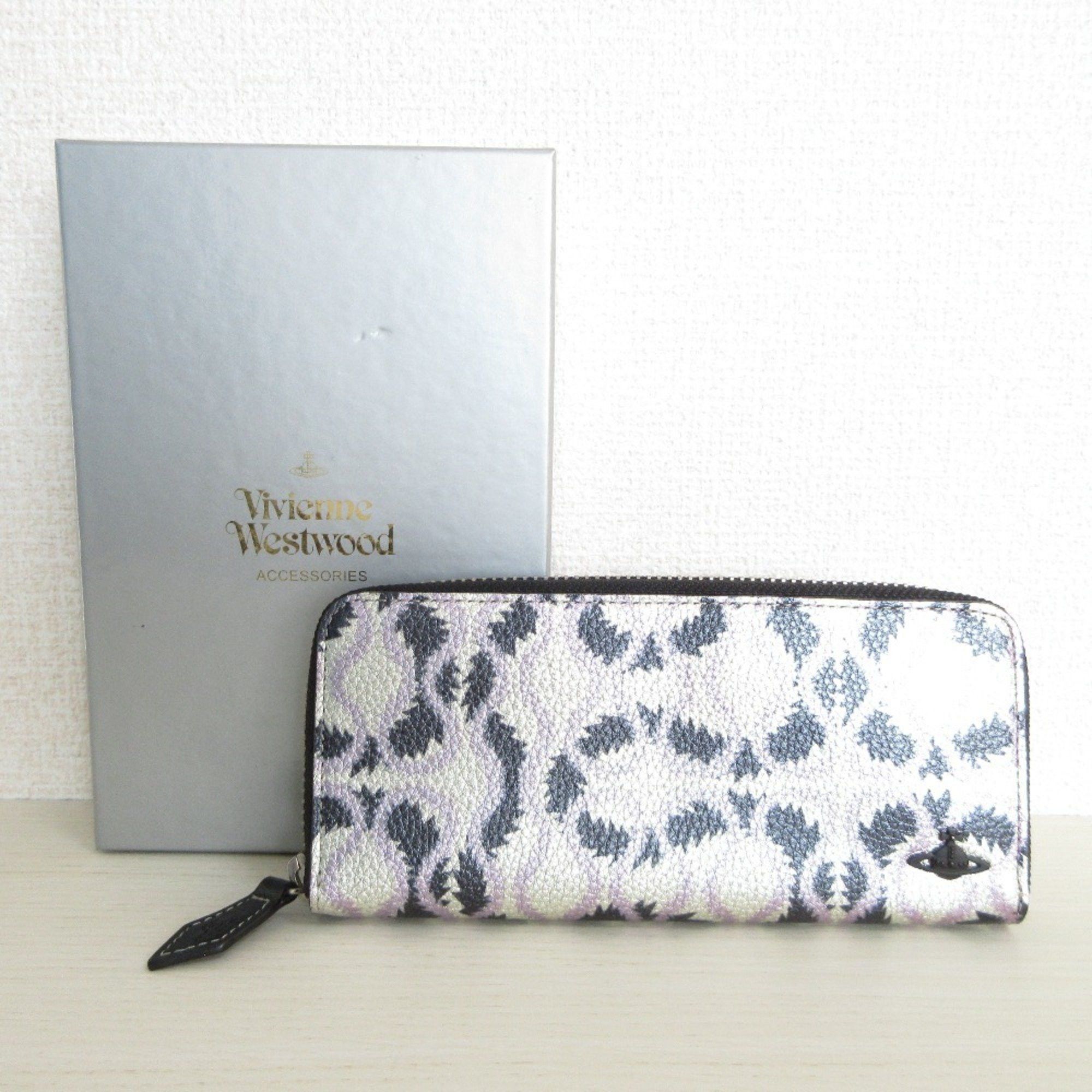 Vivienne Westwood Vivienne Westwood Squiggle Pattern Long Wallet Multicolor Women's Size ONE SIZE - 14 Thumbnail