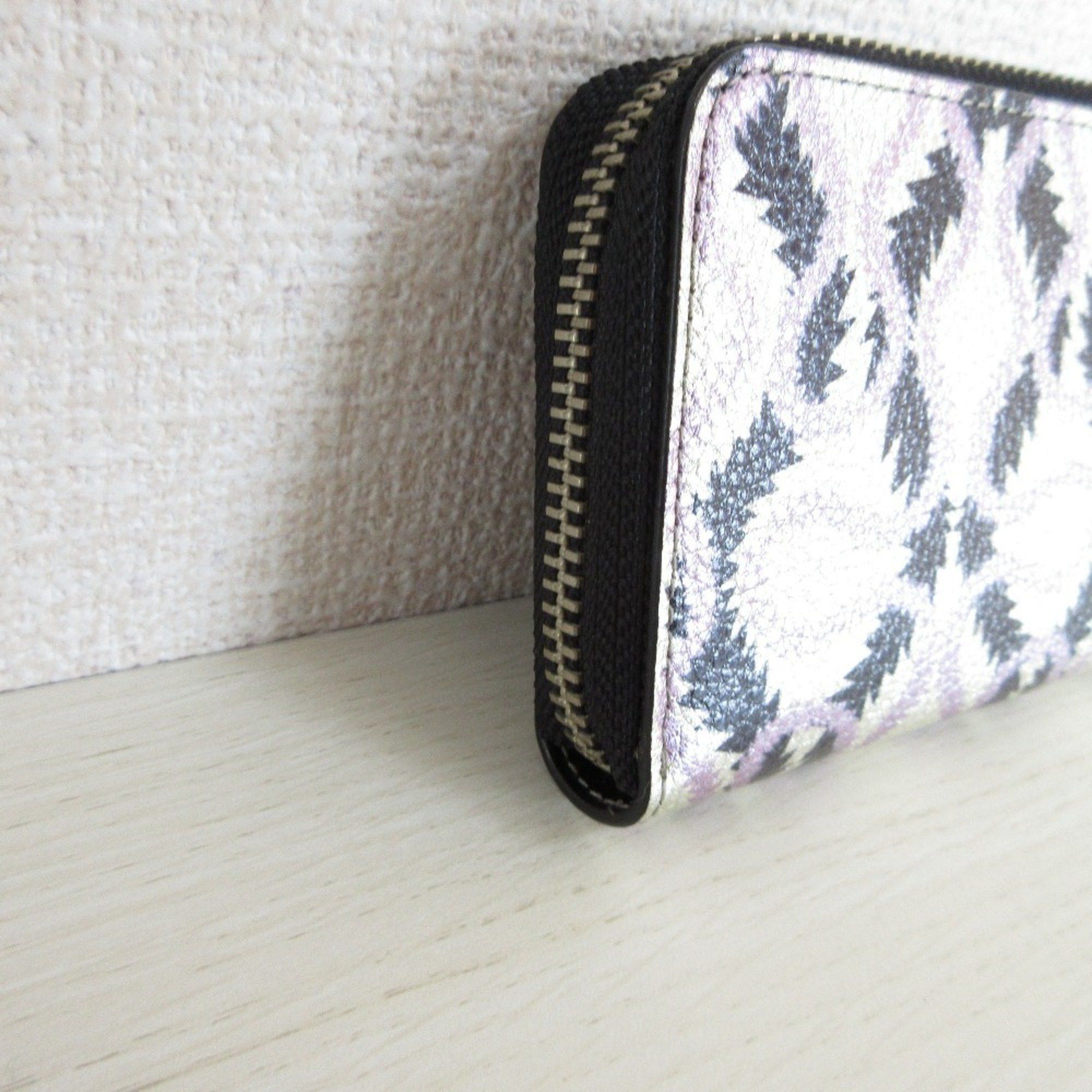 Vivienne Westwood Vivienne Westwood Squiggle Pattern Long Wallet Multicolor Women's Size ONE SIZE - 4 Thumbnail
