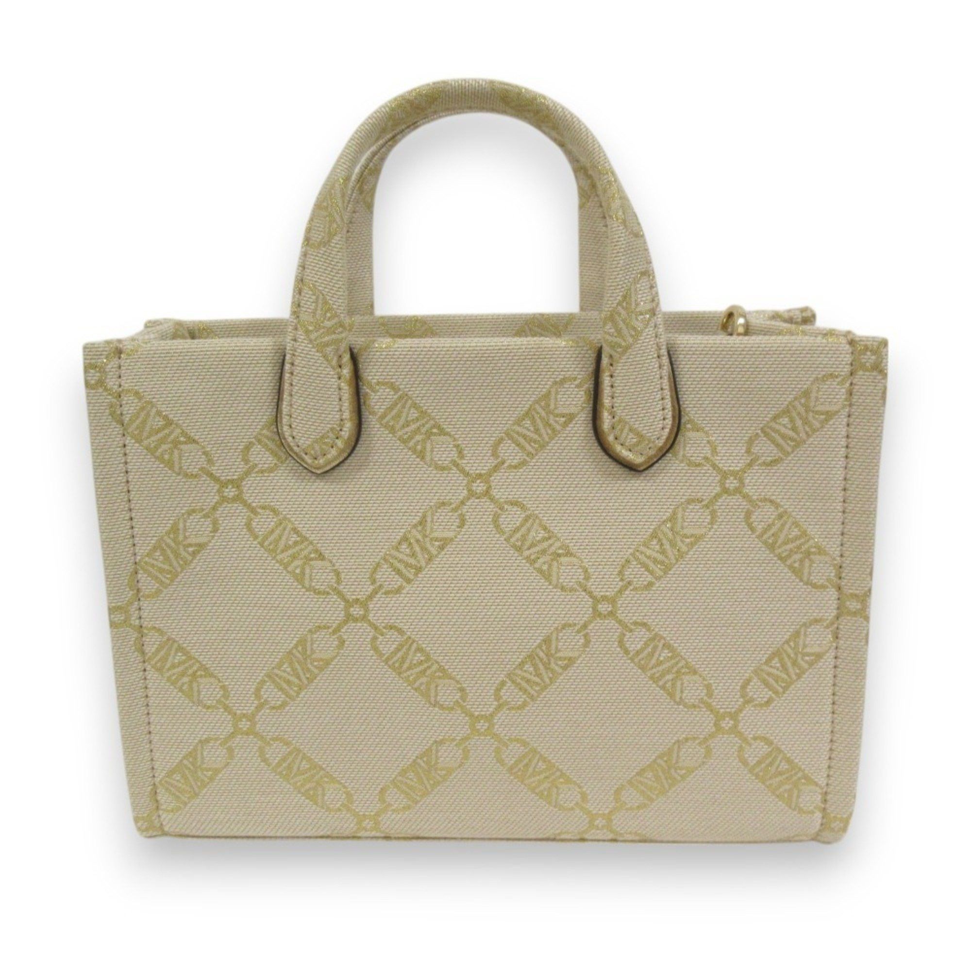Michael Kors MICHAEL KORS GIGI EW Metallic Empire Logo Jacquard Small 2WAY Handbag Shoulder Bag for Women Size ONE SIZE - 2 Thumbnail