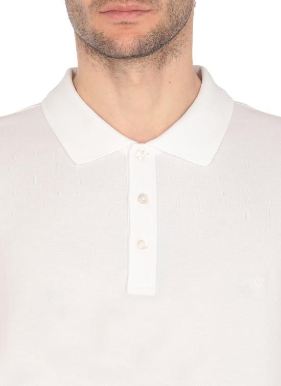Fay FAY Men Polo Shirts NPMB250144STDW B001 White Size US XXL / EU 58 / 5 - 5 Thumbnail