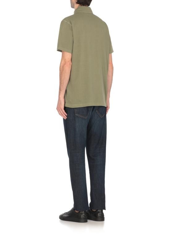 Fay FAY Men Polo Shirts NPMB250143TUY1 V201 Green Size US L / EU 52-54 / 3 - 4 Thumbnail