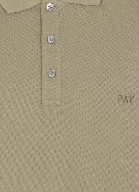 Fay FAY Men Polo Shirts NPMB250144STDW V201 Green Size US L / EU 52-54 / 3 - 5 Thumbnail