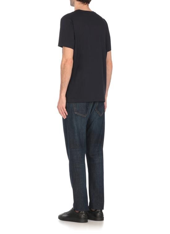 Fay FAY Men T-Shirts NPMB3501280UCX U806 Blue Size US M / EU 48-50 / 2 - 4 Thumbnail