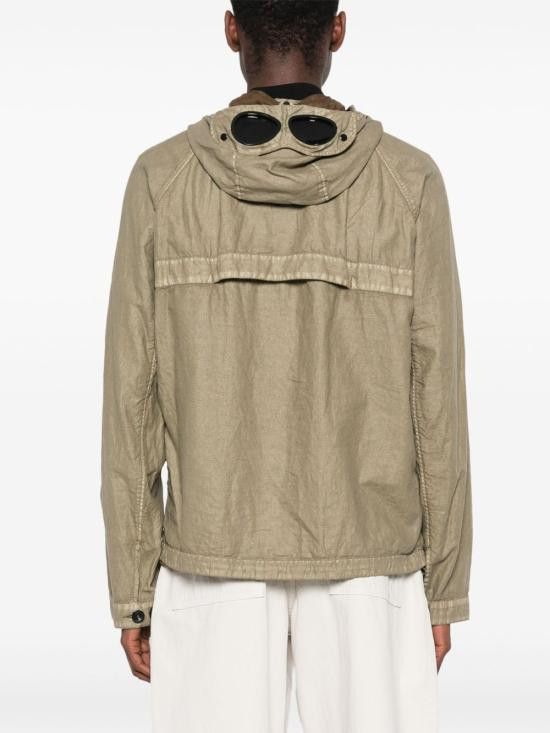C.P. Company C.P. COMPANY Men Jacket 18CMOW202A 006284G305 Beige Size US M / EU 48-50 / 2 - 2 Thumbnail