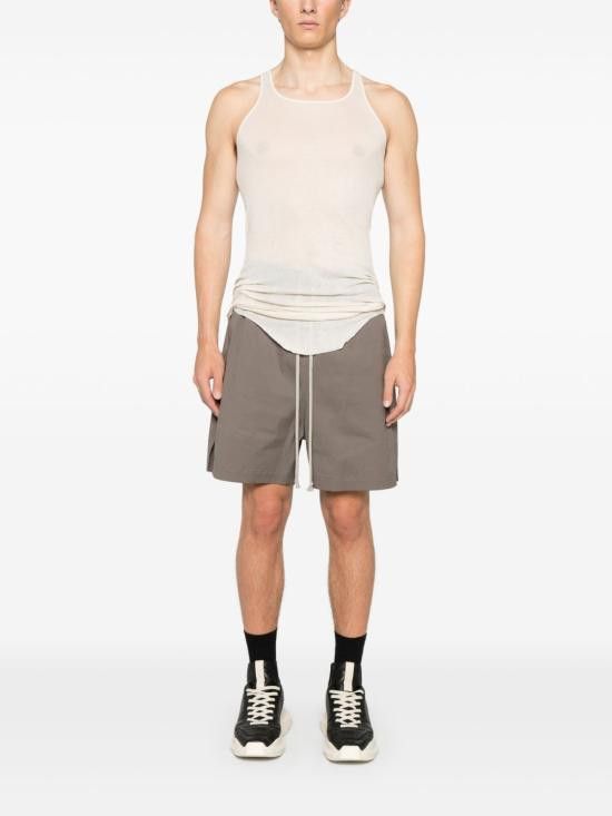 Rick Owens RICK OWENS Men T-Shirts RU01E5150 MR21 White Size US XL / EU 56 / 4 - 2 Thumbnail