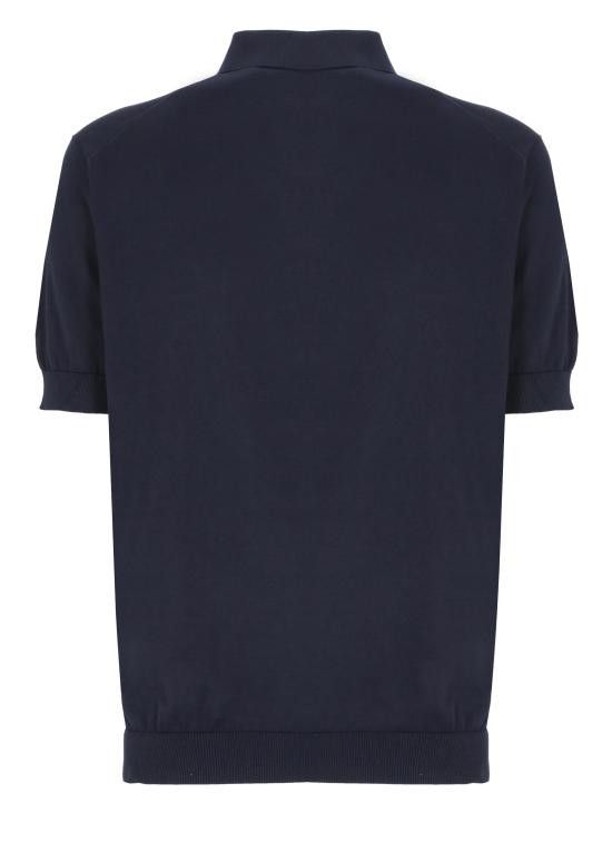 Lardini LARDINI Men Polo Shirts ESLPMC65 ES64020850 Blue Size US L / EU 52-54 / 3 - 2 Thumbnail