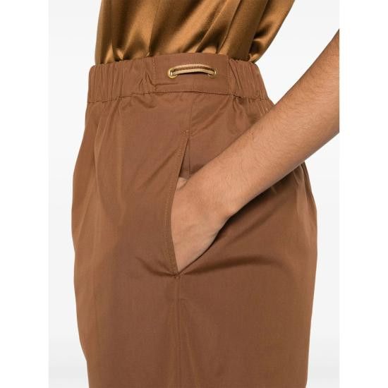 Max Mara MAX MARA Women Shorts & Burmudas HAWAY 190 034 BROWN Size 26" / US 2 / IT 38 - 2 Thumbnail