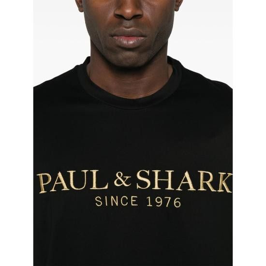 Paul & Shark PAUL & SHARK Men T-Shirts 24411020 011 BLACK Size US XL / EU 56 / 4 - 4 Thumbnail