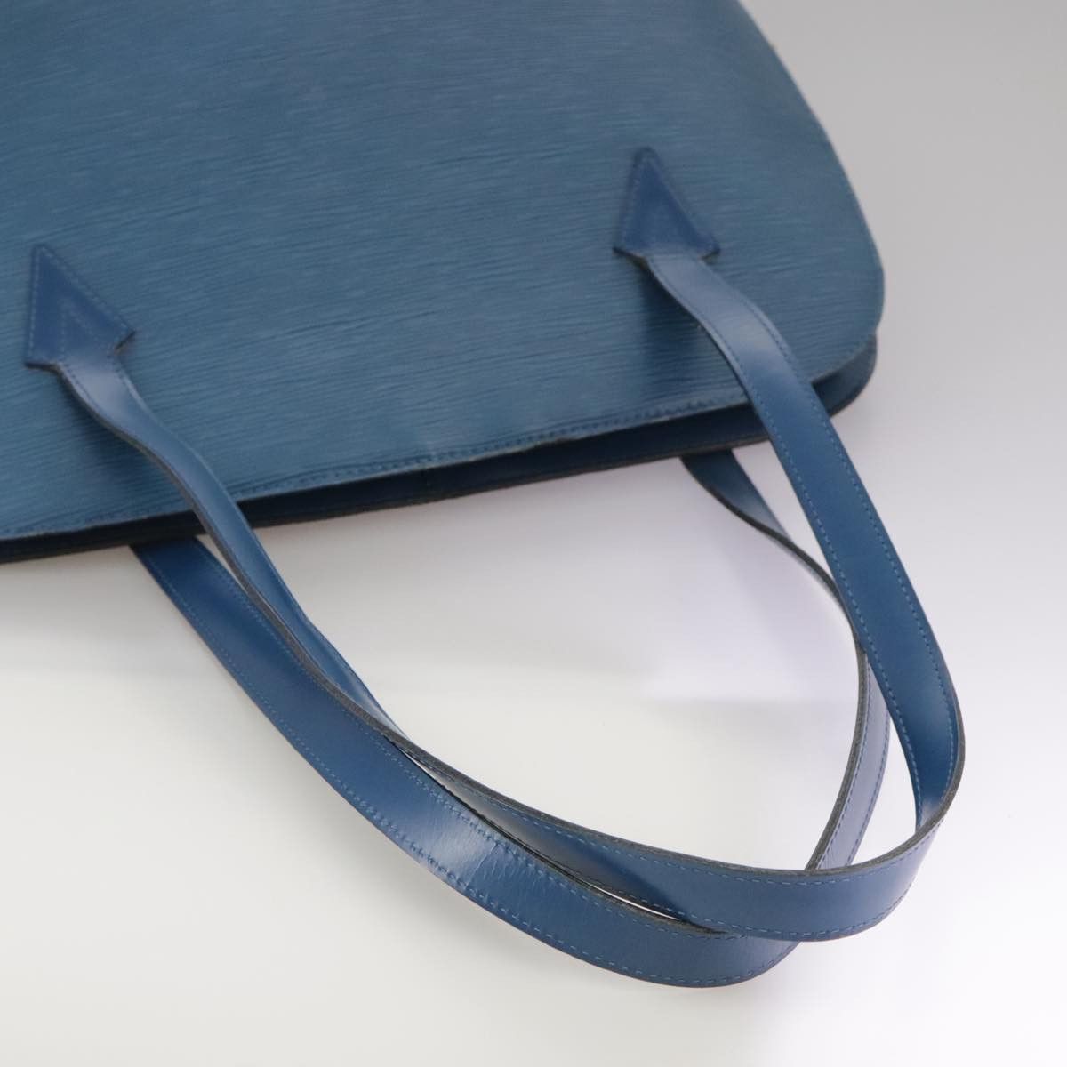 Louis Vuitton Lussac Blue Leather Shoulder Bag (Pre-Owned) Size ONE SIZE - 5 Thumbnail