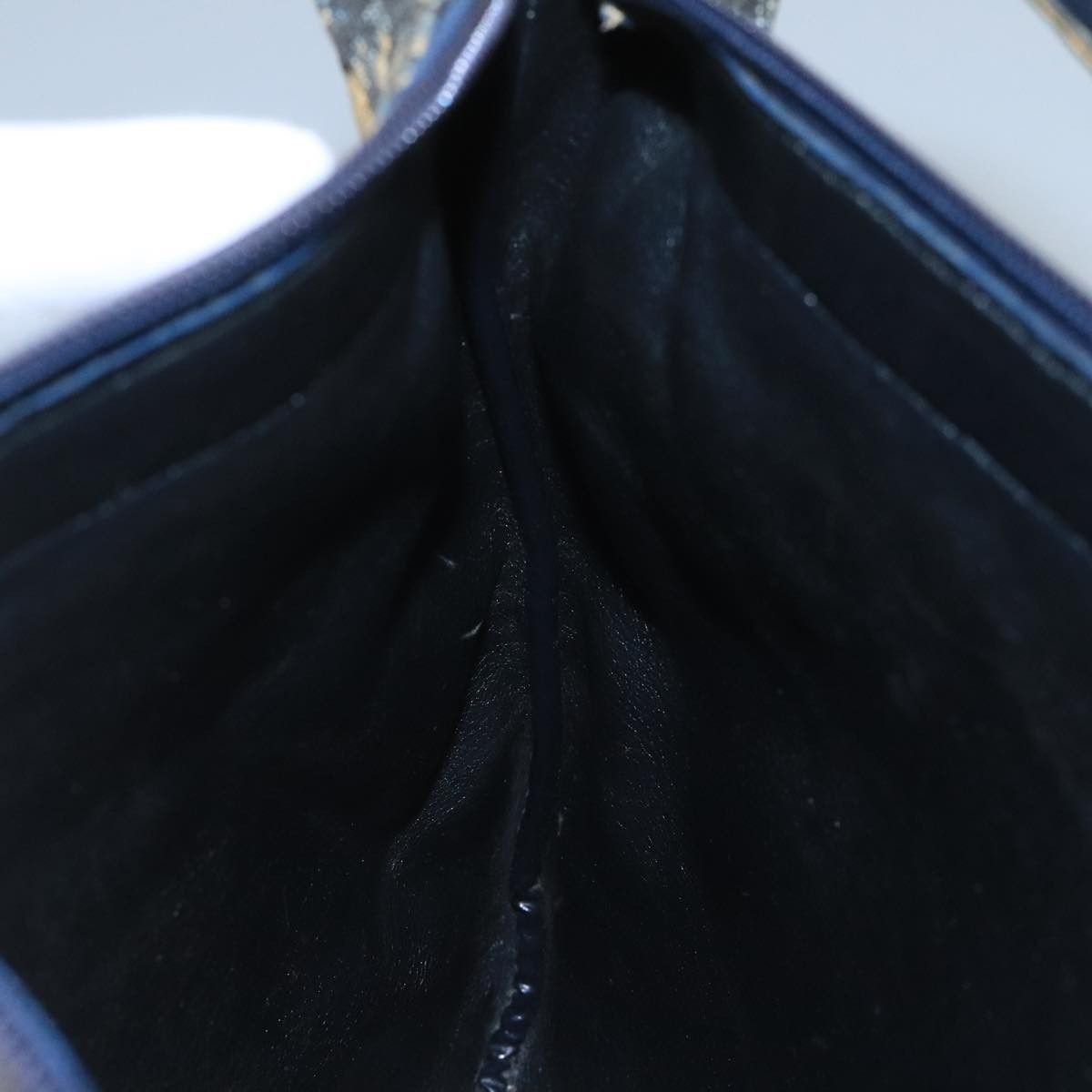 Dior Trotter Navy Canvas Shoulder Bag (Pre-Owned) Size ONE SIZE - 19 Thumbnail