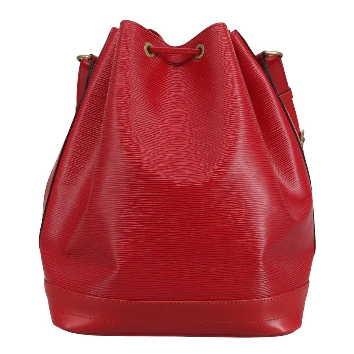 Louis Vuitton Noe Red Leather Shoulder Bag (Pre-Owned) Size ONE SIZE - 2 Thumbnail