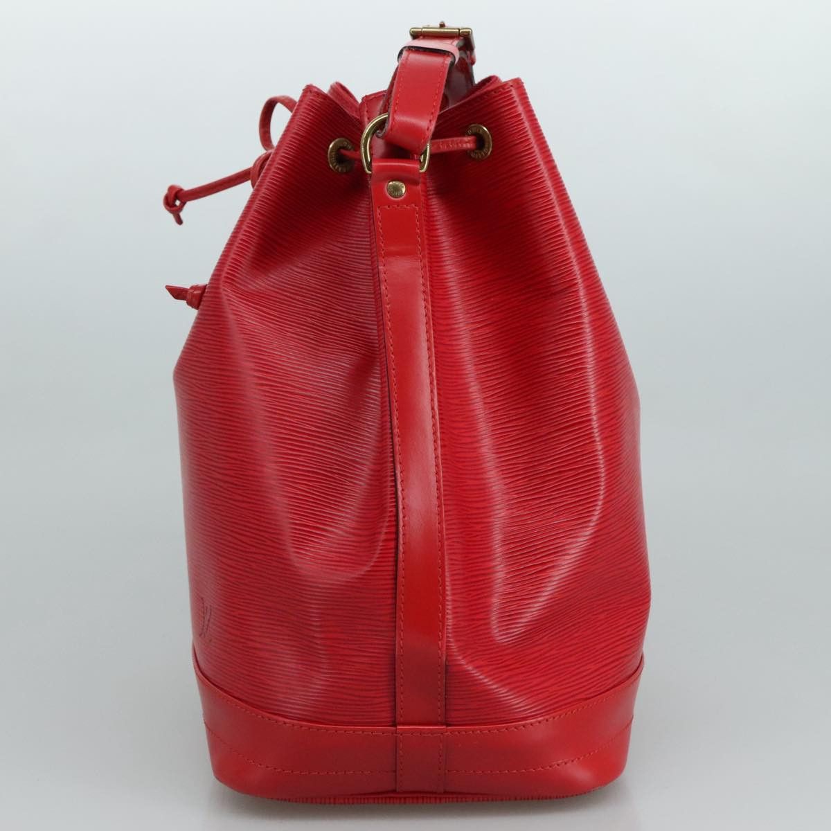 Louis Vuitton Noe Red Leather Shoulder Bag (Pre-Owned) Size ONE SIZE - 4 Thumbnail
