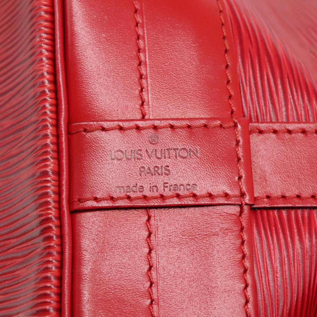 Louis Vuitton Noe Red Leather Shoulder Bag (Pre-Owned) Size ONE SIZE - 18 Thumbnail