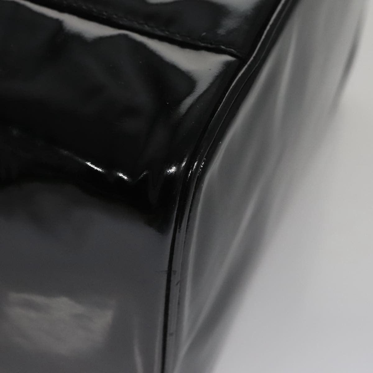 Chanel Vanity Black Patent Leather Clutch Bag (Pre-Owned) Size ONE SIZE - 9 Thumbnail