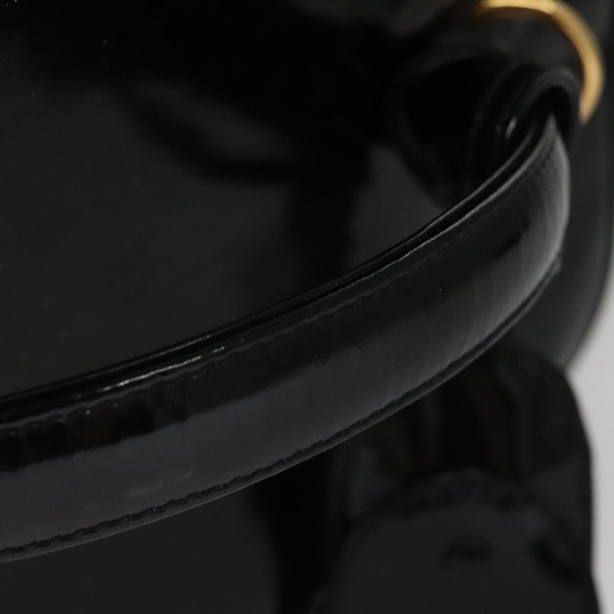 Chanel Vanity Black Patent Leather Clutch Bag (Pre-Owned) Size ONE SIZE - 5 Thumbnail