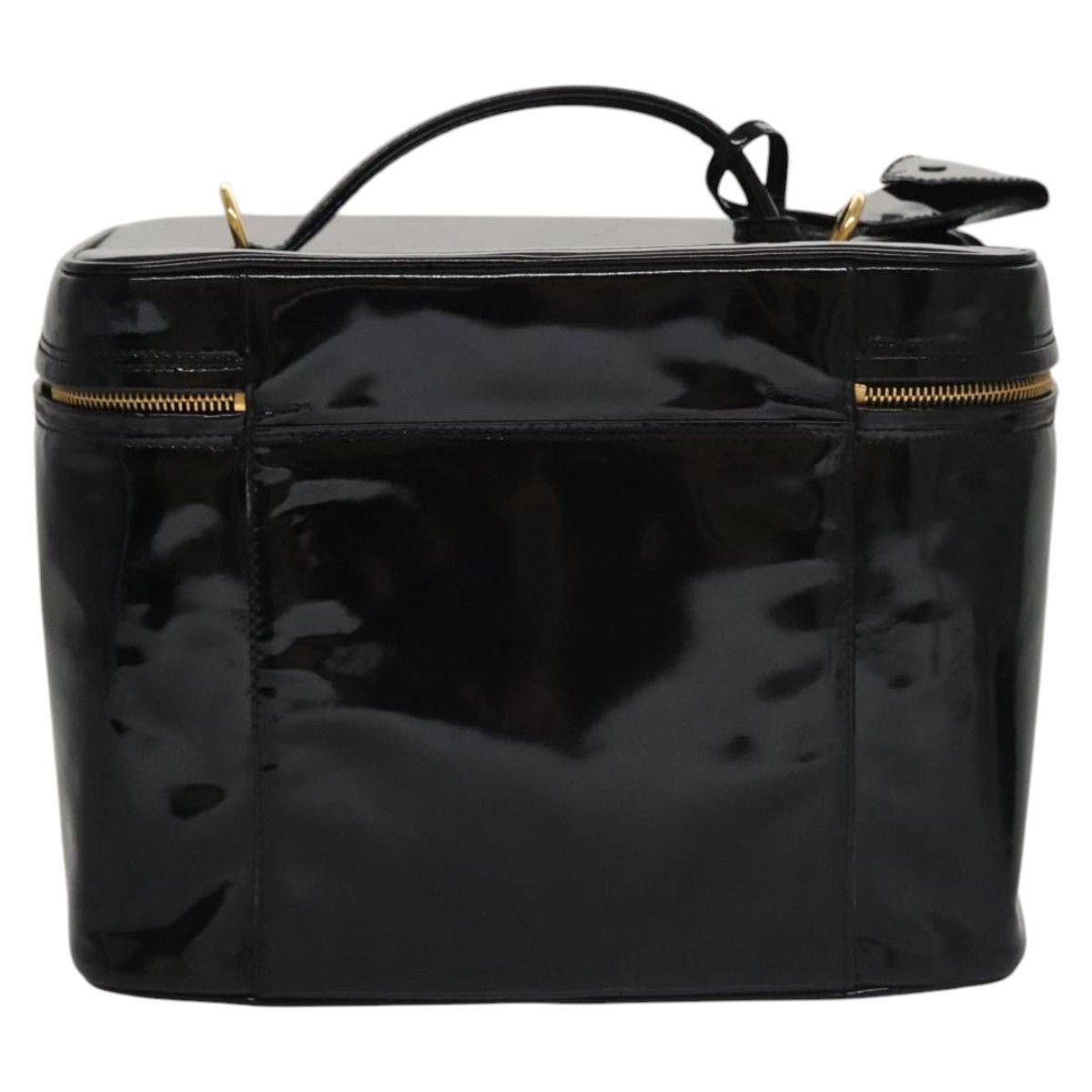Chanel Vanity Black Patent Leather Clutch Bag (Pre-Owned) Size ONE SIZE - 2 Thumbnail