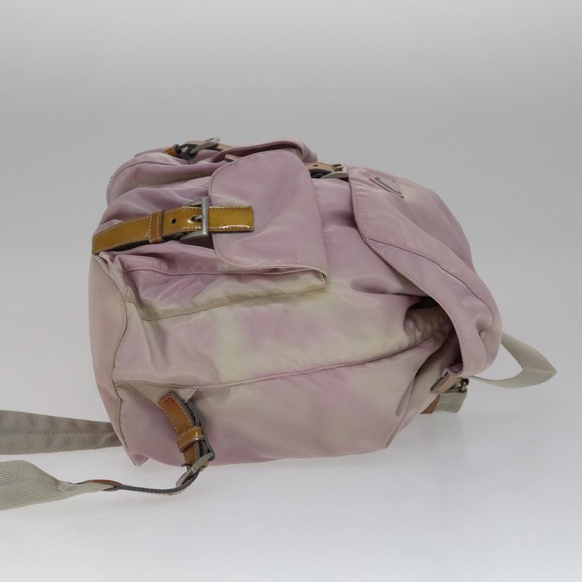 Prada Re-Nylon Pink Synthetic Backpack Bag (Pre-Owned) Size ONE SIZE - 3 Thumbnail