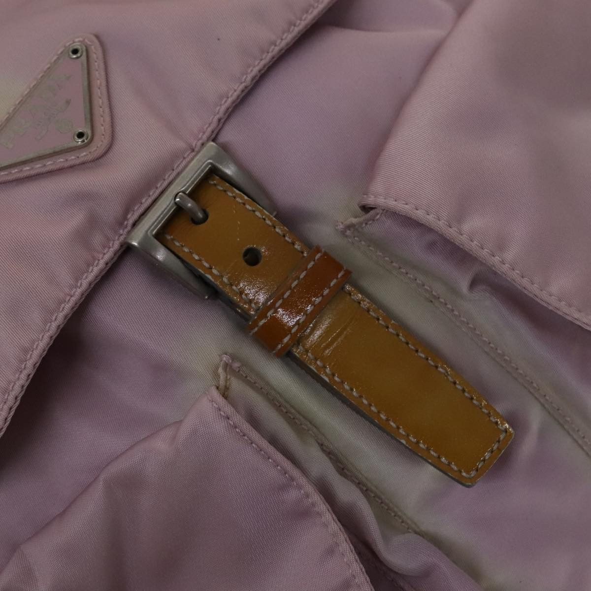 Prada Re-Nylon Pink Synthetic Backpack Bag (Pre-Owned) Size ONE SIZE - 20 Thumbnail