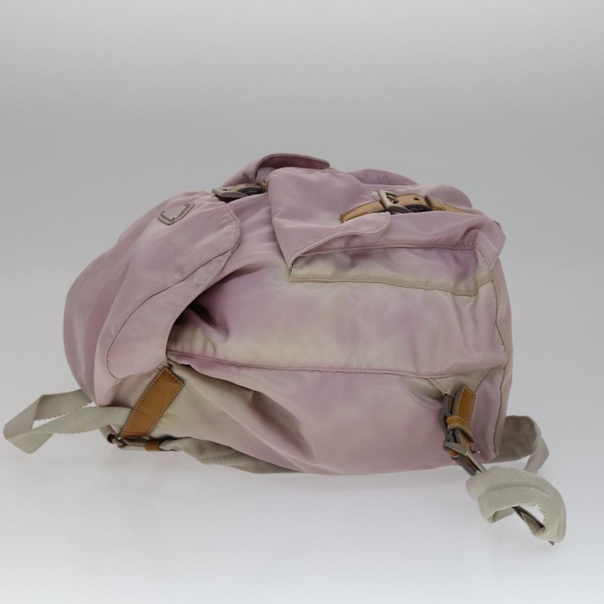 Prada Re-Nylon Pink Synthetic Backpack Bag (Pre-Owned) Size ONE SIZE - 4 Thumbnail