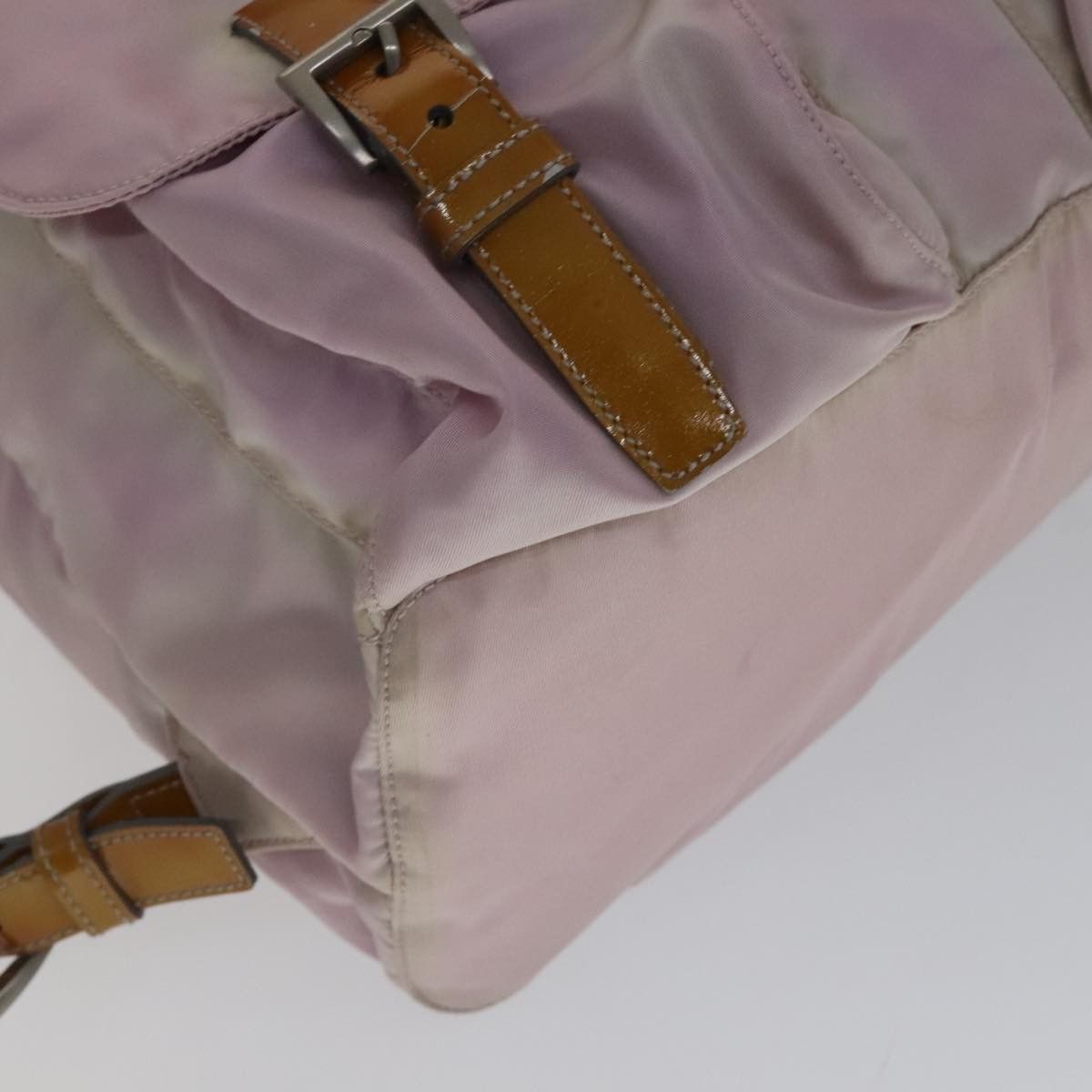 Prada Re-Nylon Pink Synthetic Backpack Bag (Pre-Owned) Size ONE SIZE - 8 Thumbnail