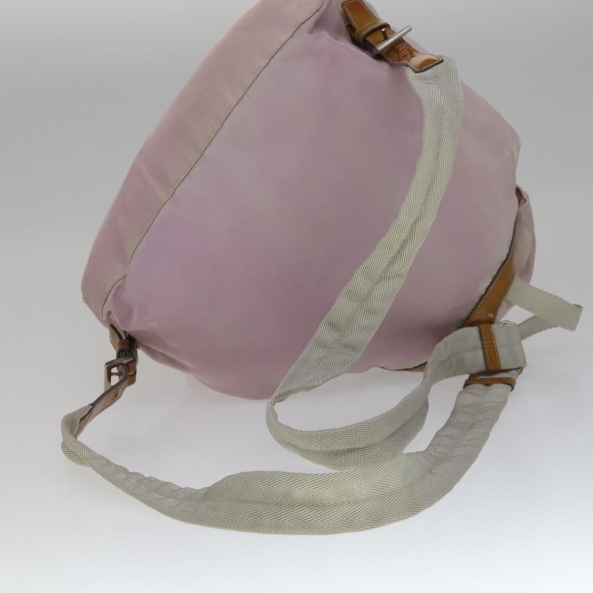 Prada Re-Nylon Pink Synthetic Backpack Bag (Pre-Owned) Size ONE SIZE - 16 Thumbnail