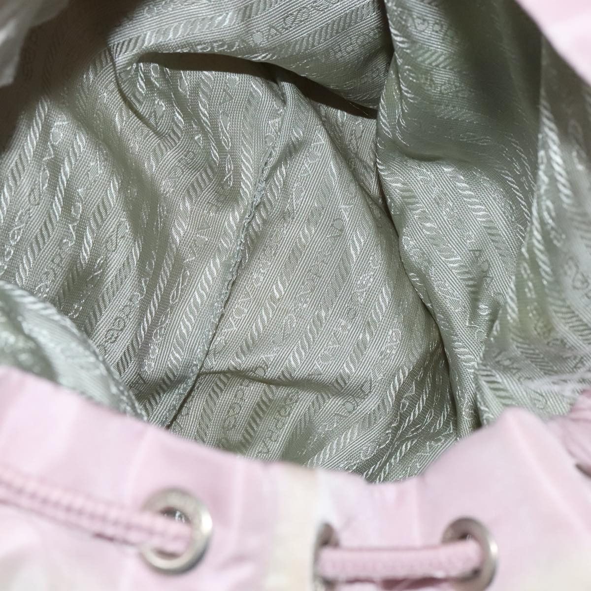 Prada Re-Nylon Pink Synthetic Backpack Bag (Pre-Owned) Size ONE SIZE - 11 Thumbnail