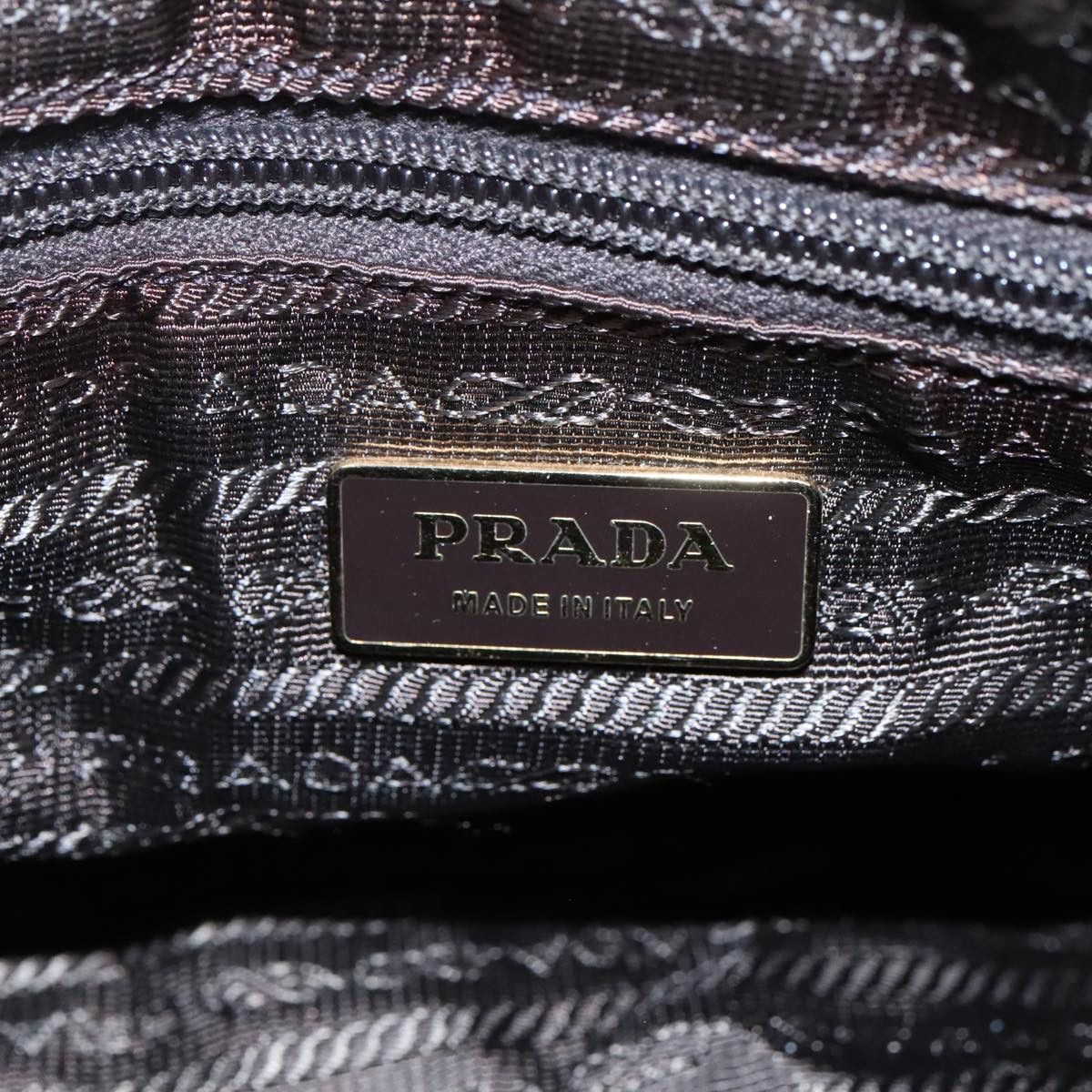 Prada Tessuto Khaki Synthetic Handbag (Pre-Owned) Size ONE SIZE - 14 Thumbnail