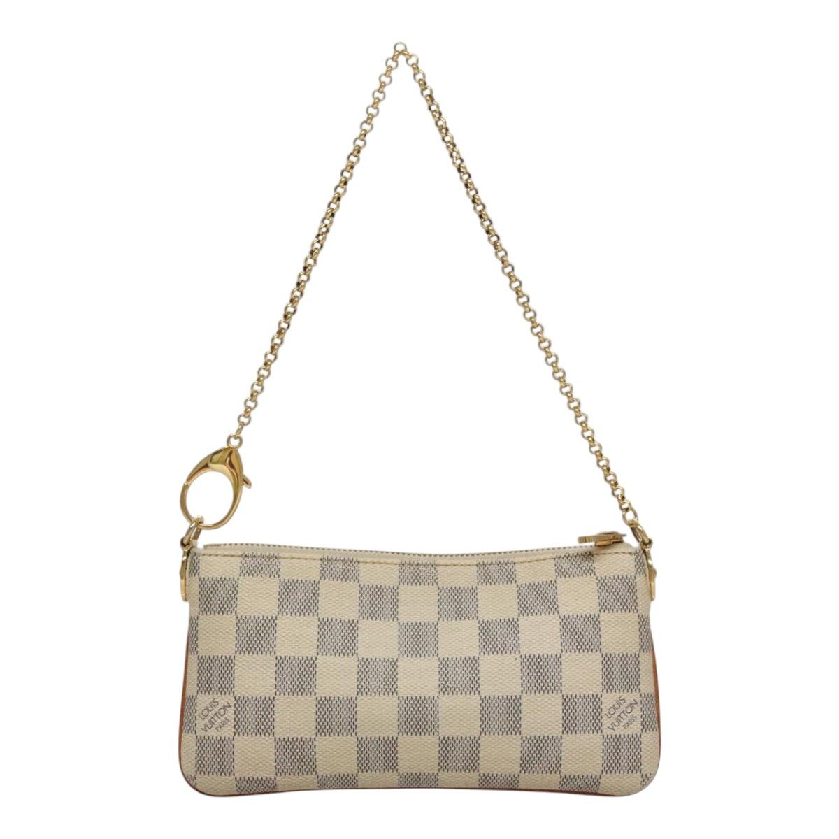 Louis Vuitton Mira White Canvas Clutch Bag (Pre-Owned) Size ONE SIZE - 2 Thumbnail