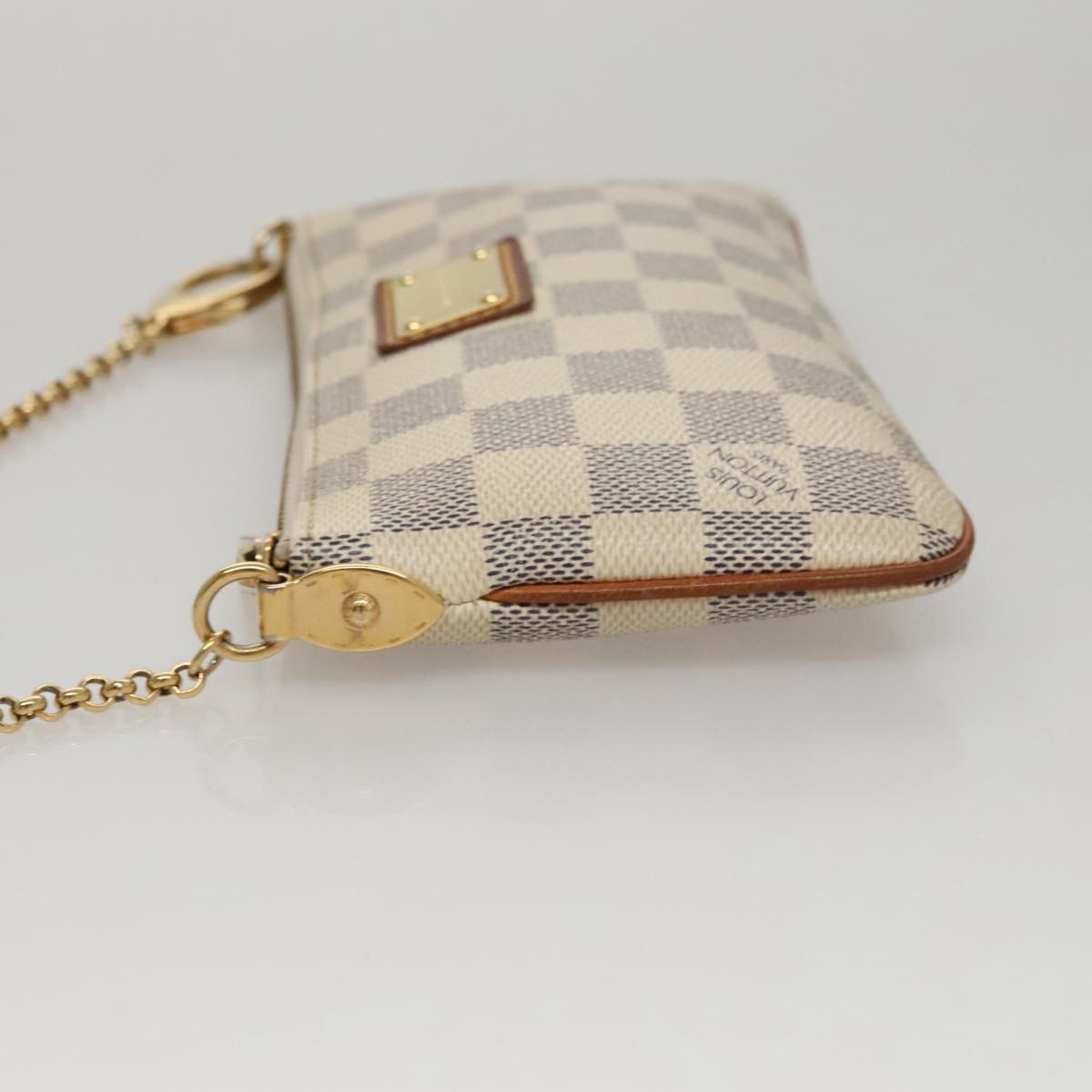 Louis Vuitton Mira White Canvas Clutch Bag (Pre-Owned) Size ONE SIZE - 4 Thumbnail