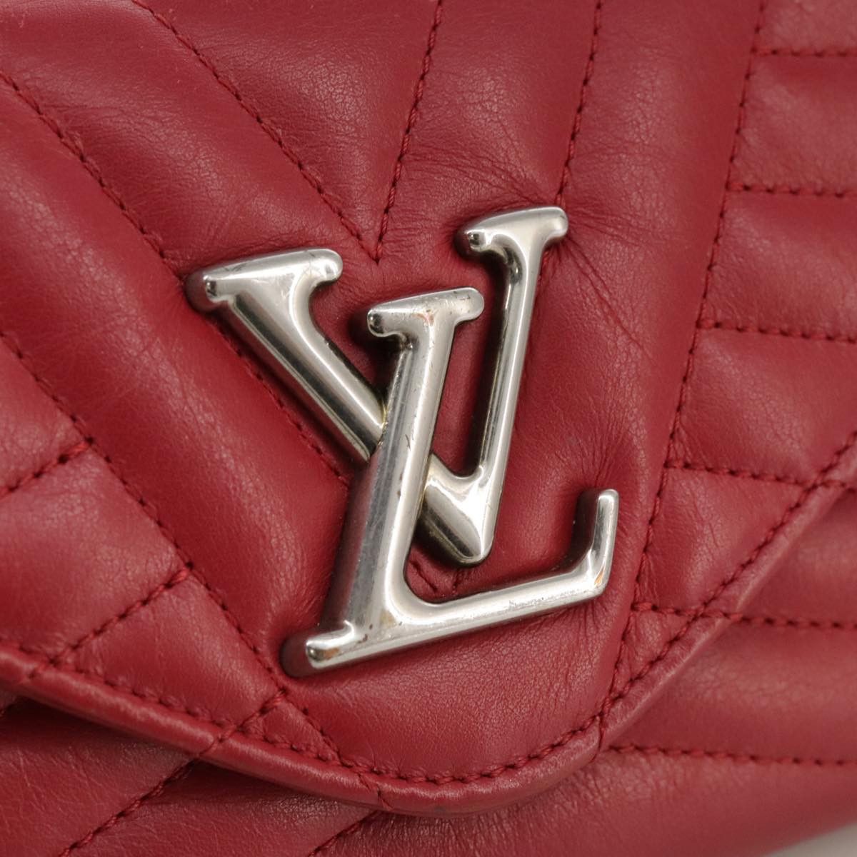 Louis Vuitton New Wave Red Leather Wallet (Pre-Owned) Size ONE SIZE - 20 Thumbnail