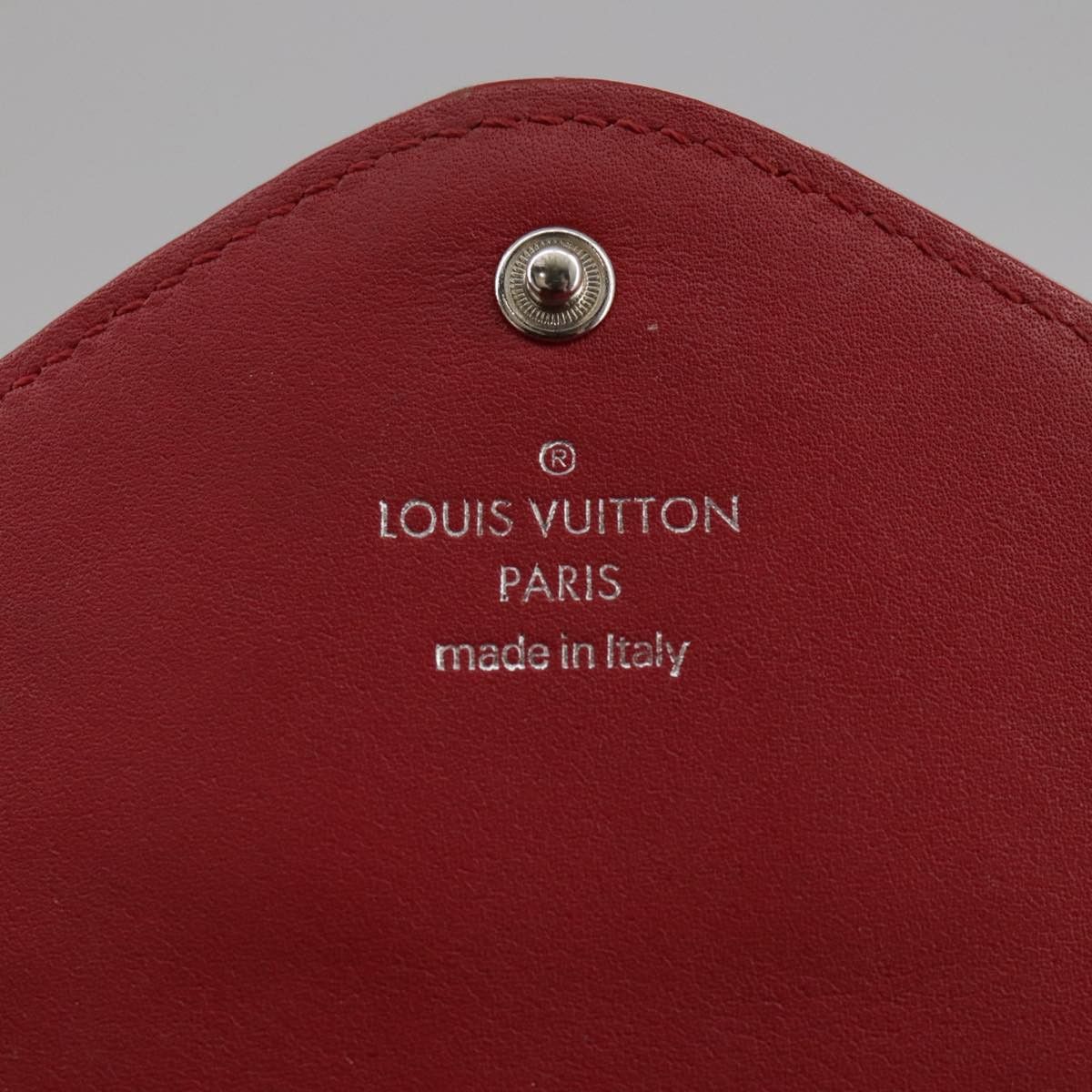 Louis Vuitton New Wave Red Leather Wallet (Pre-Owned) Size ONE SIZE - 13 Thumbnail