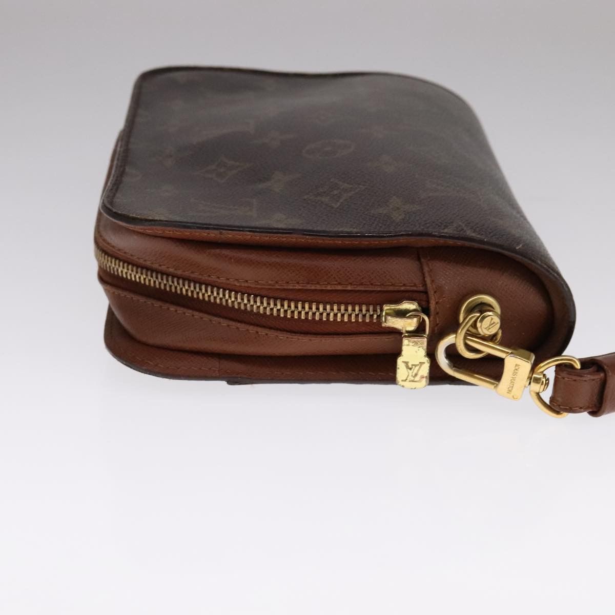 Louis Vuitton Orsay Brown Canvas Clutch Bag (Pre-Owned) Size ONE SIZE - 3 Thumbnail
