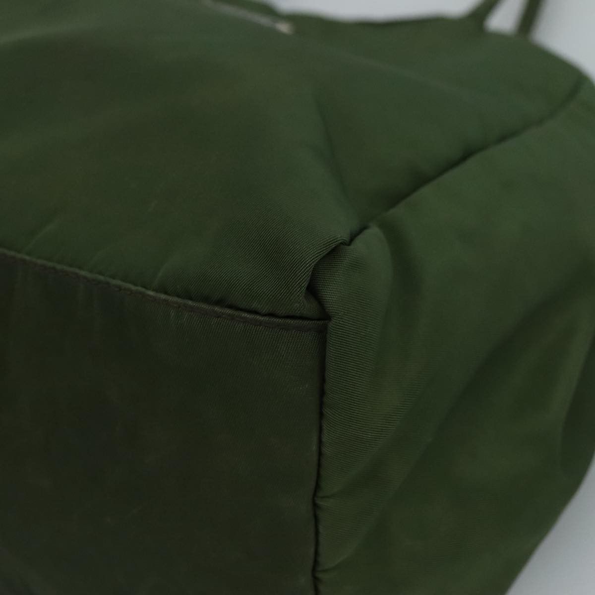 Prada Tessuto Khaki Synthetic Handbag (Pre-Owned) Size ONE SIZE - 7 Thumbnail