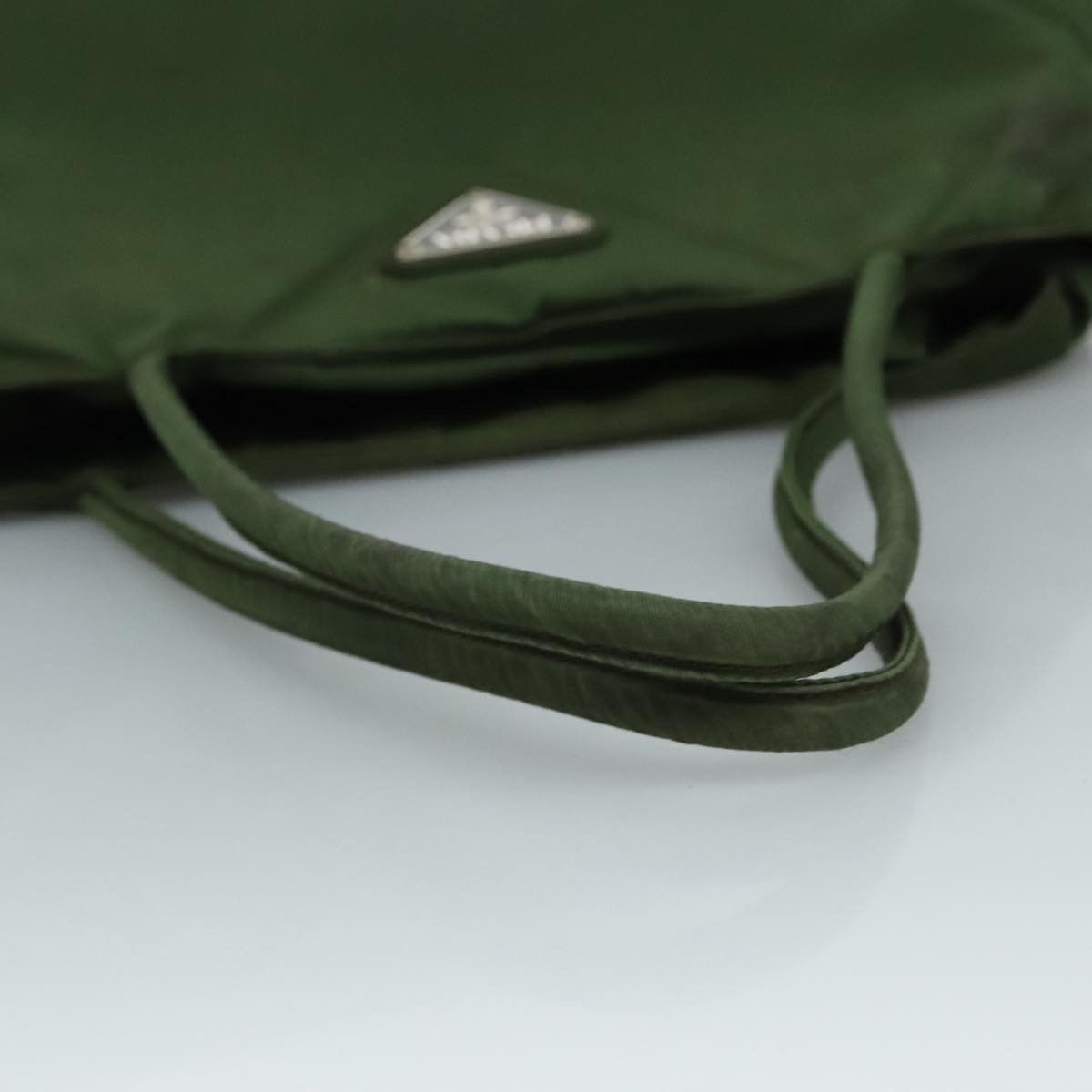 Prada Tessuto Khaki Synthetic Handbag (Pre-Owned) Size ONE SIZE - 5 Thumbnail