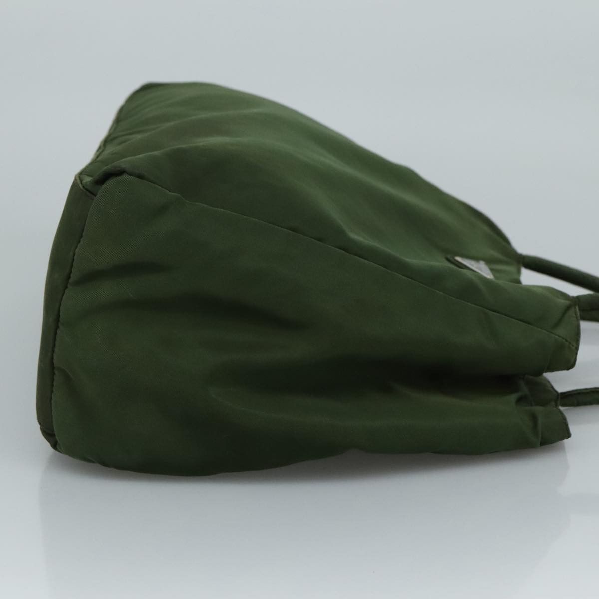 Prada Tessuto Khaki Synthetic Handbag (Pre-Owned) Size ONE SIZE - 3 Thumbnail