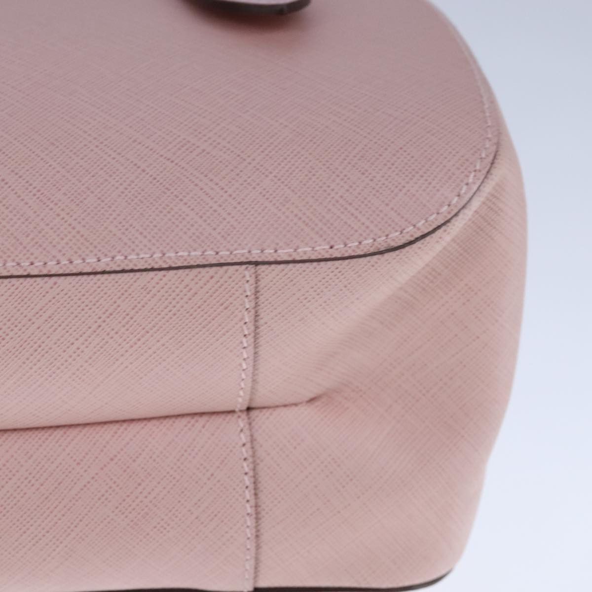 Salvatore Ferragamo Gancini Pink Leather Handbag (Pre-Owned) Size ONE SIZE - 10 Thumbnail