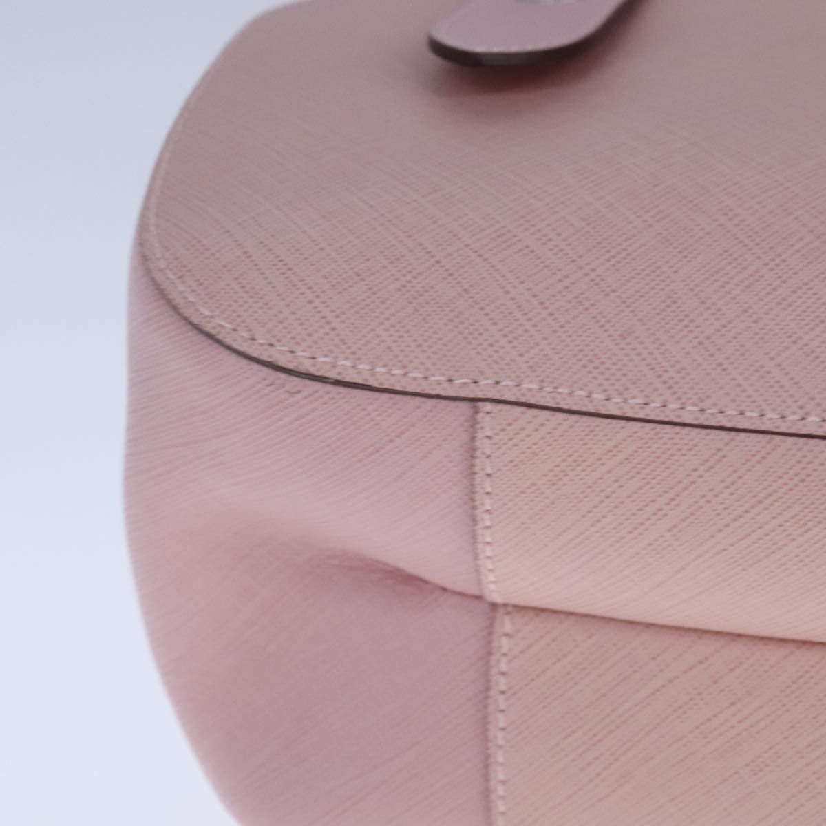 Salvatore Ferragamo Gancini Pink Leather Handbag (Pre-Owned) Size ONE SIZE - 9 Thumbnail