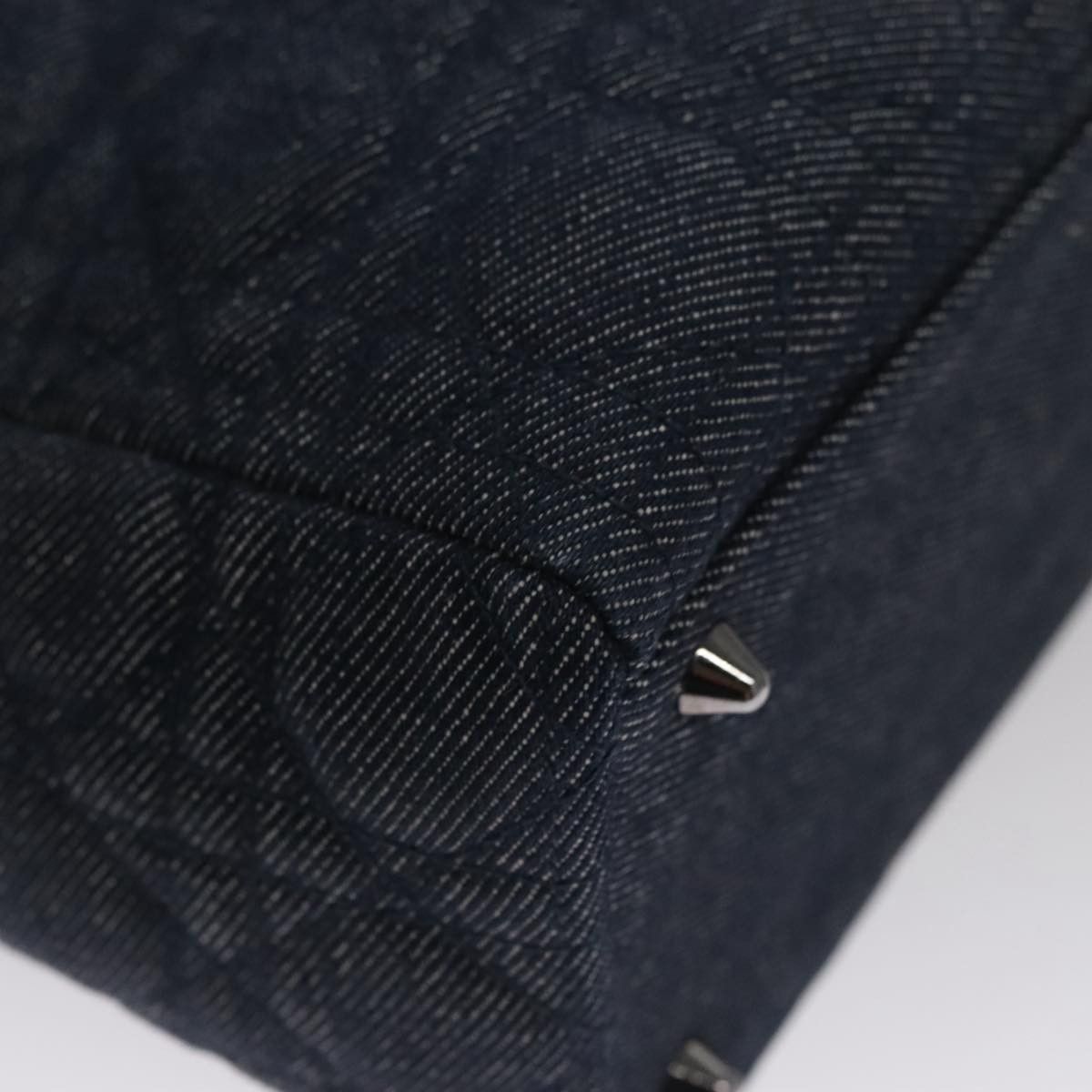 Dior Lady Navy Denim - Jeans Handbag (Pre-Owned) Size ONE SIZE - 9 Thumbnail