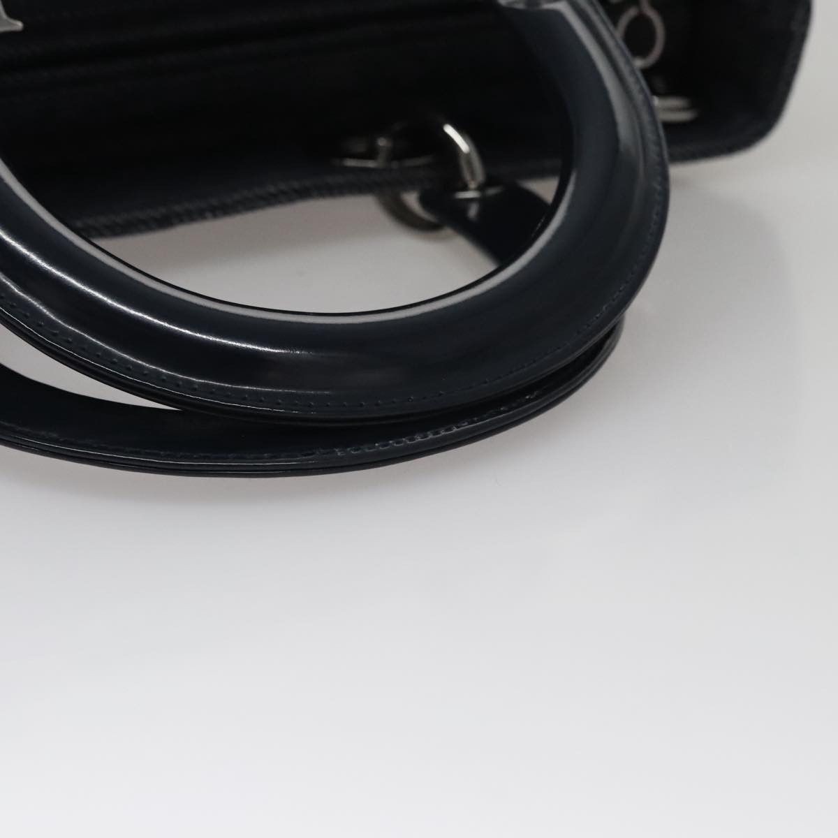Dior Lady Navy Denim - Jeans Handbag (Pre-Owned) Size ONE SIZE - 5 Thumbnail