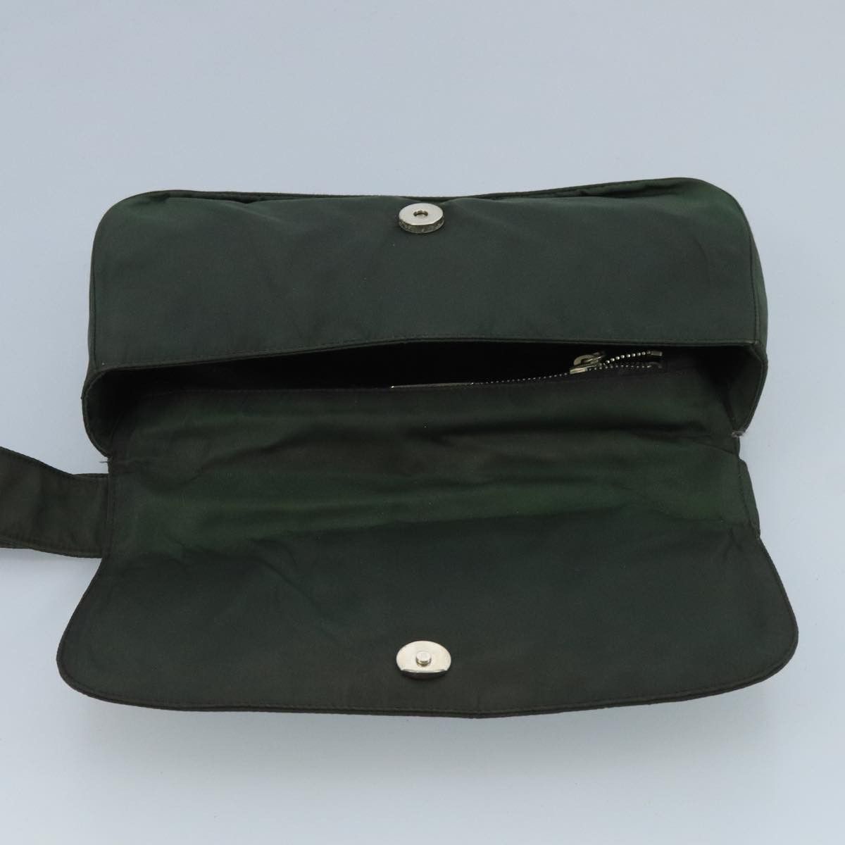 Prada Re-Nylon Khaki Synthetic Shoulder Bag (Pre-Owned) Size ONE SIZE - 13 Thumbnail