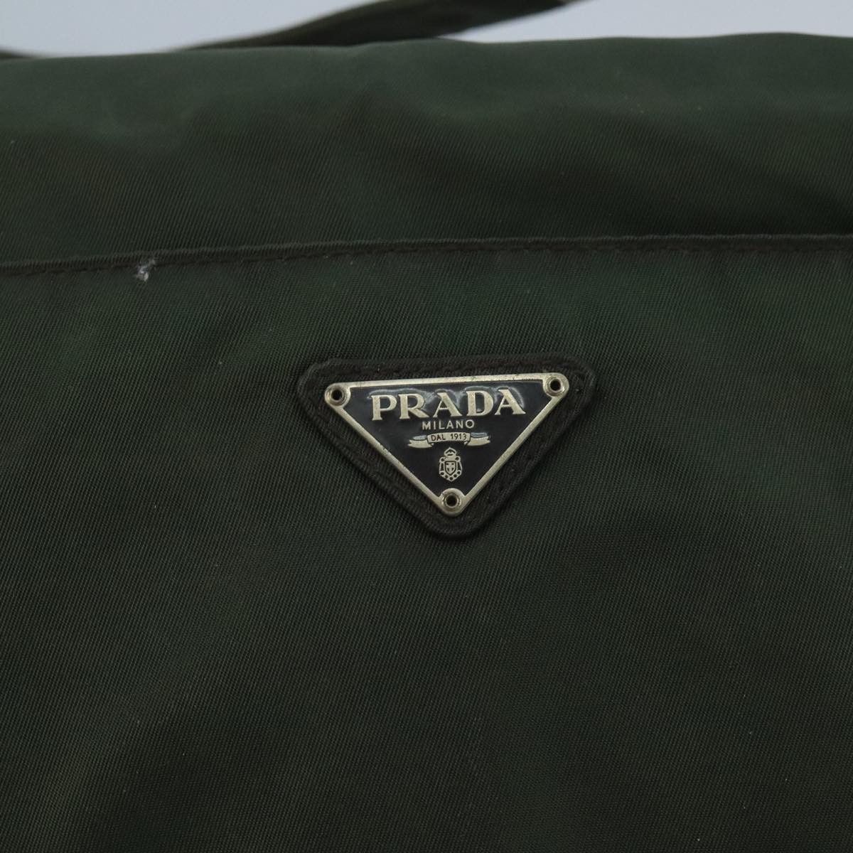 Prada Re-Nylon Khaki Synthetic Shoulder Bag (Pre-Owned) Size ONE SIZE - 12 Thumbnail