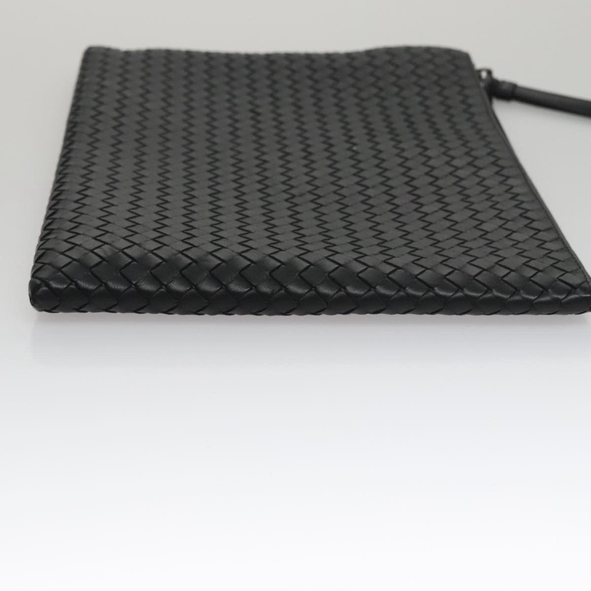 Bottega Veneta Veneta Black Leather Clutch Bag (Pre-Owned) Size ONE SIZE - 3 Thumbnail