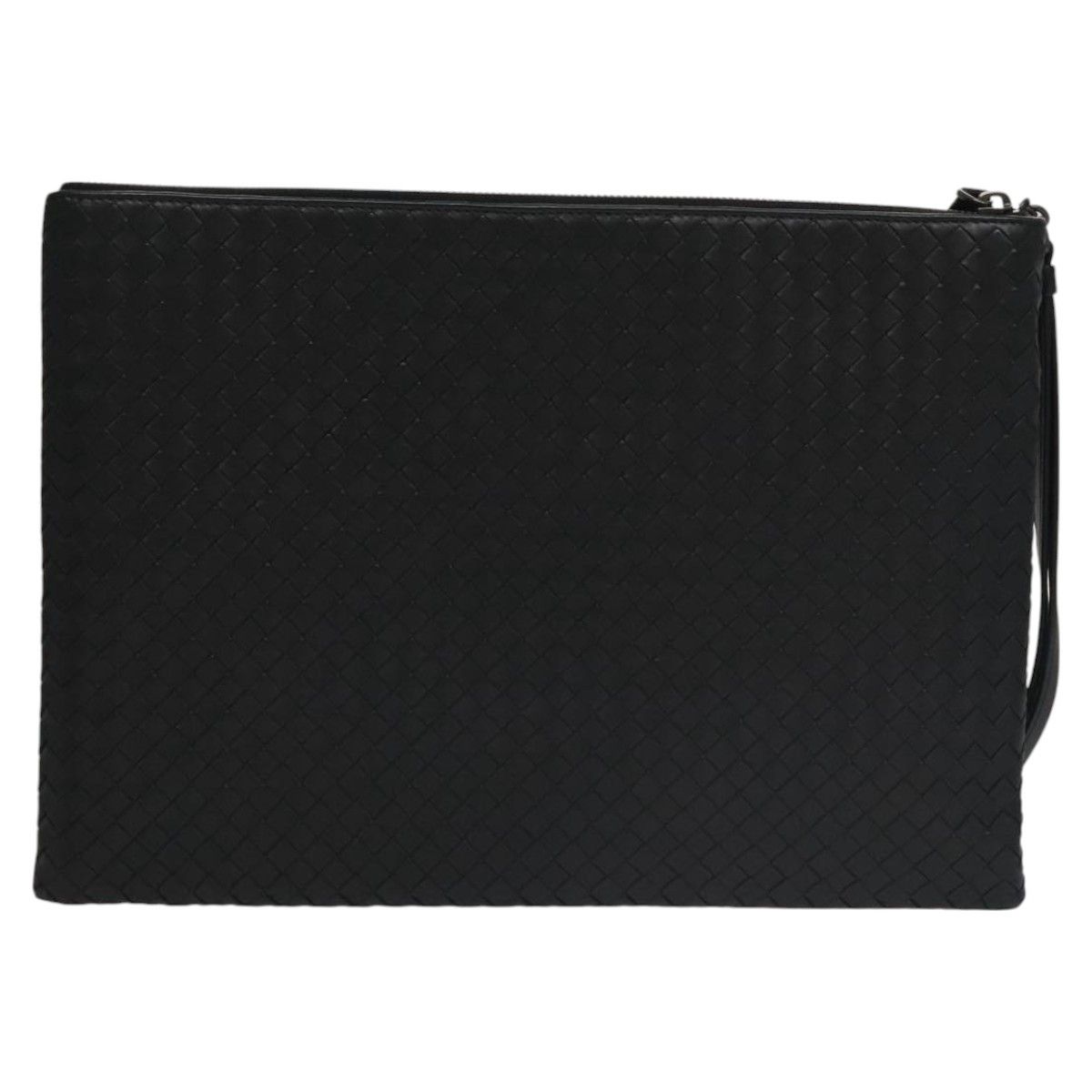 Bottega Veneta Veneta Black Leather Clutch Bag (Pre-Owned) Size ONE SIZE - 2 Thumbnail
