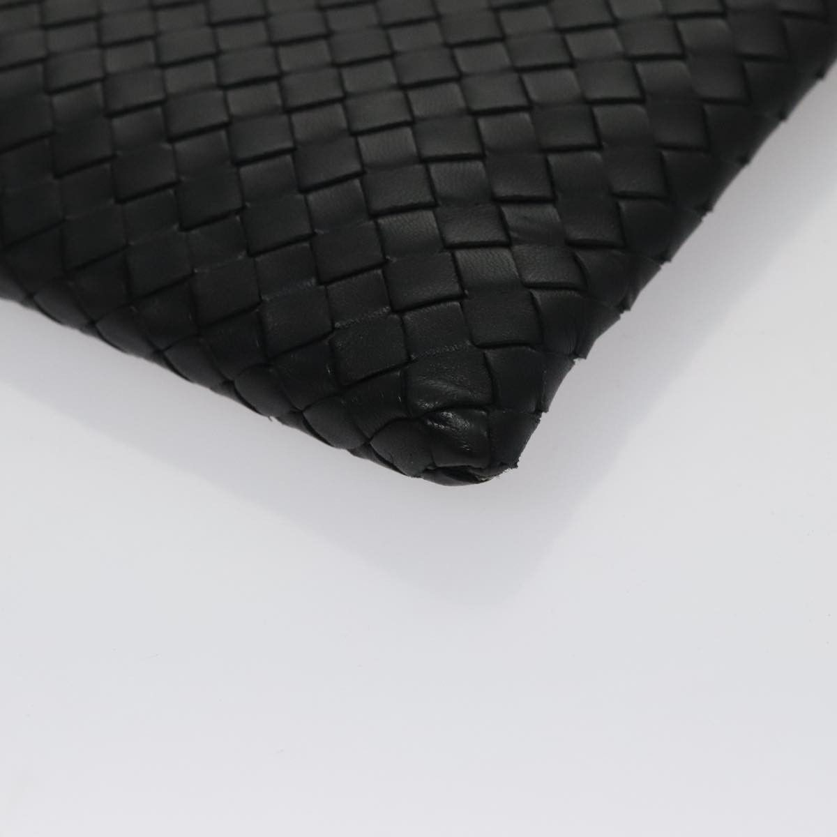 Bottega Veneta Veneta Black Leather Clutch Bag (Pre-Owned) Size ONE SIZE - 16 Thumbnail